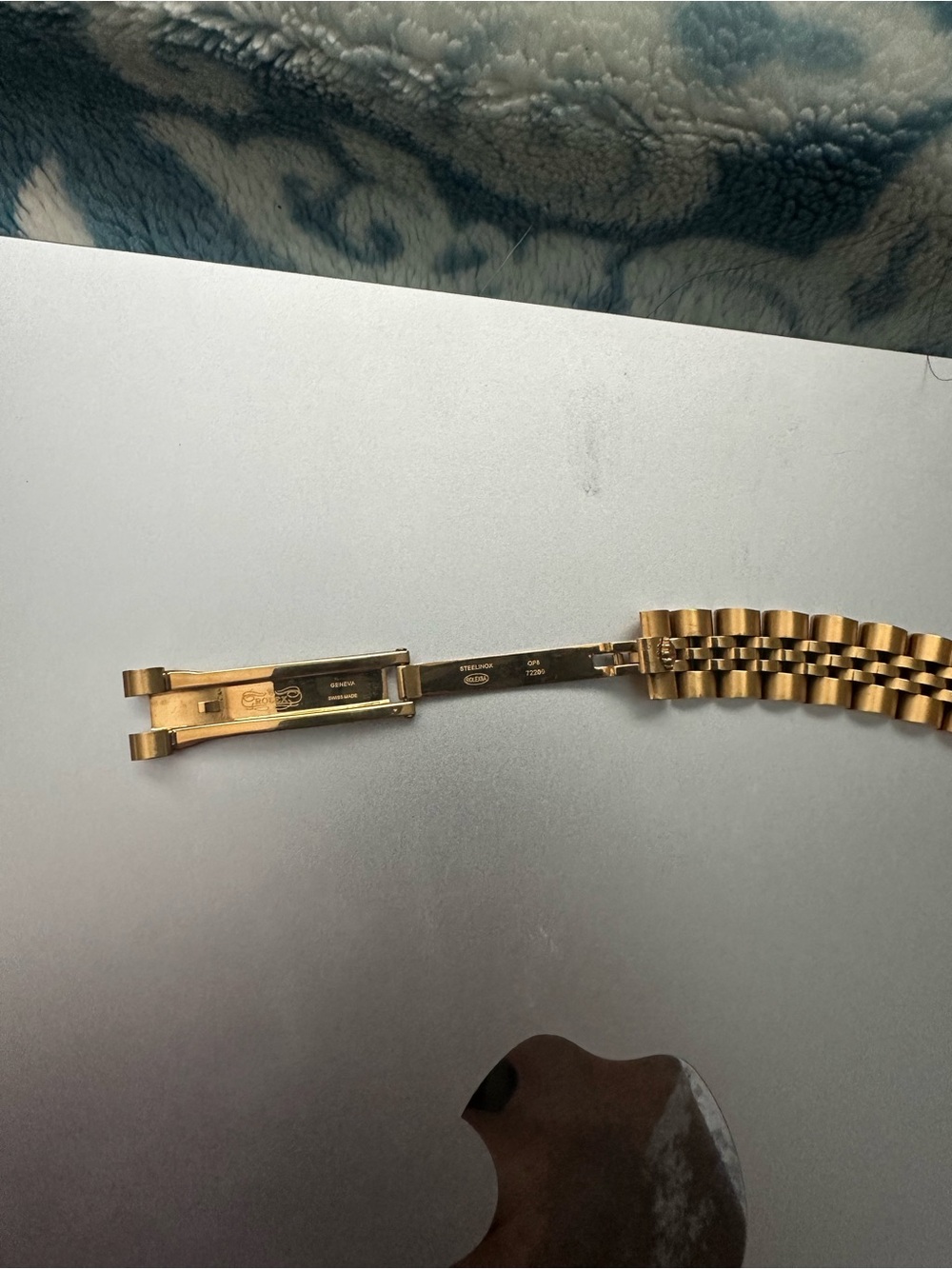 Rolex Gold Tone Ladies Watch with Champagne Dial - Picture 3 of 3